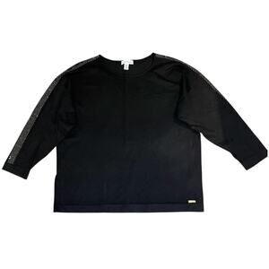 Calvin Klein Black Lightweight Sweater - Size Medium